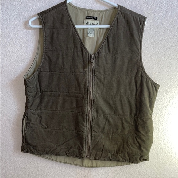 Eddie Bauer Jackets & Blazers - Eddie Bauer Beige Quilted Vest